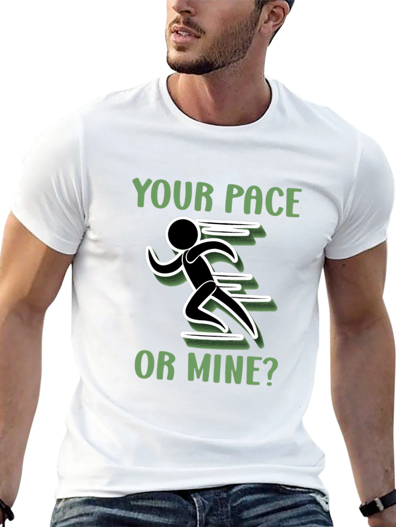 Your Pace or Mine? Running T-Shirt