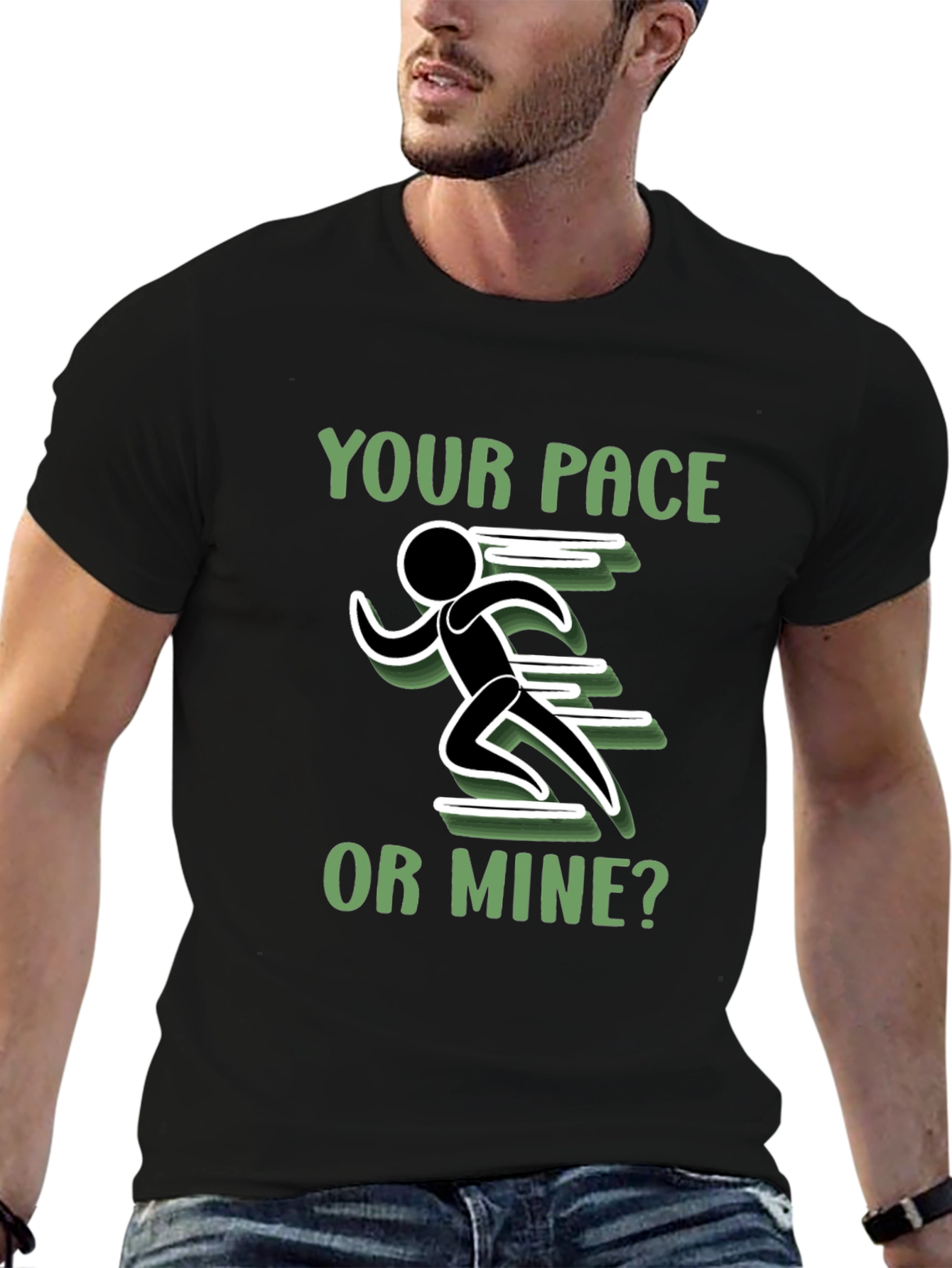 Your Pace or Mine? Running T-Shirt