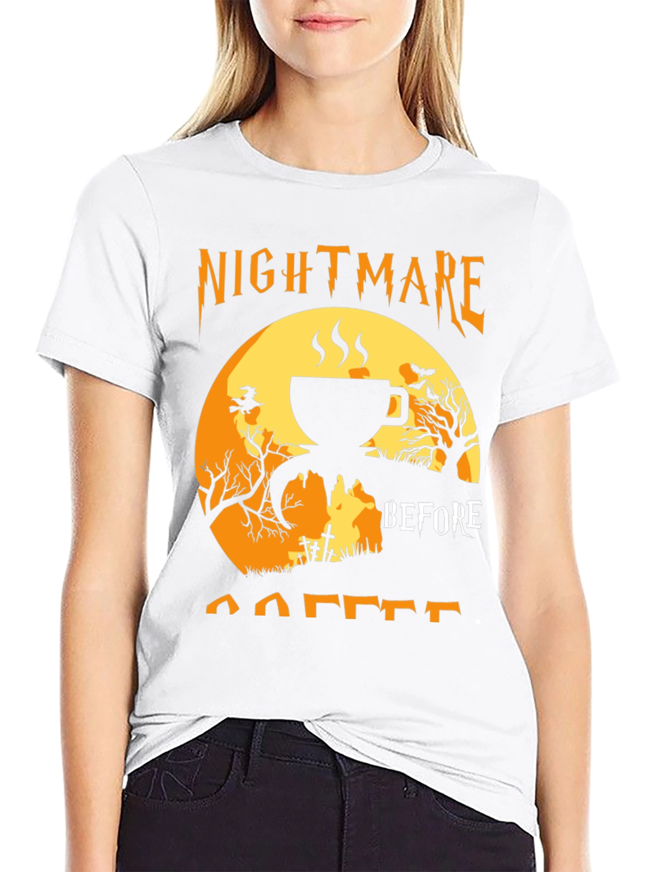 Nightmare Before Coffee Graphic Tee