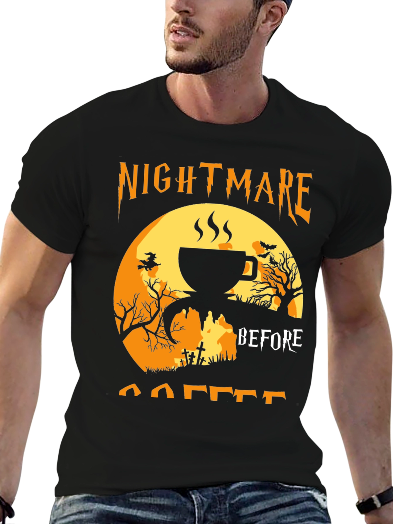 Nightmare Before Coffee Graphic Tee