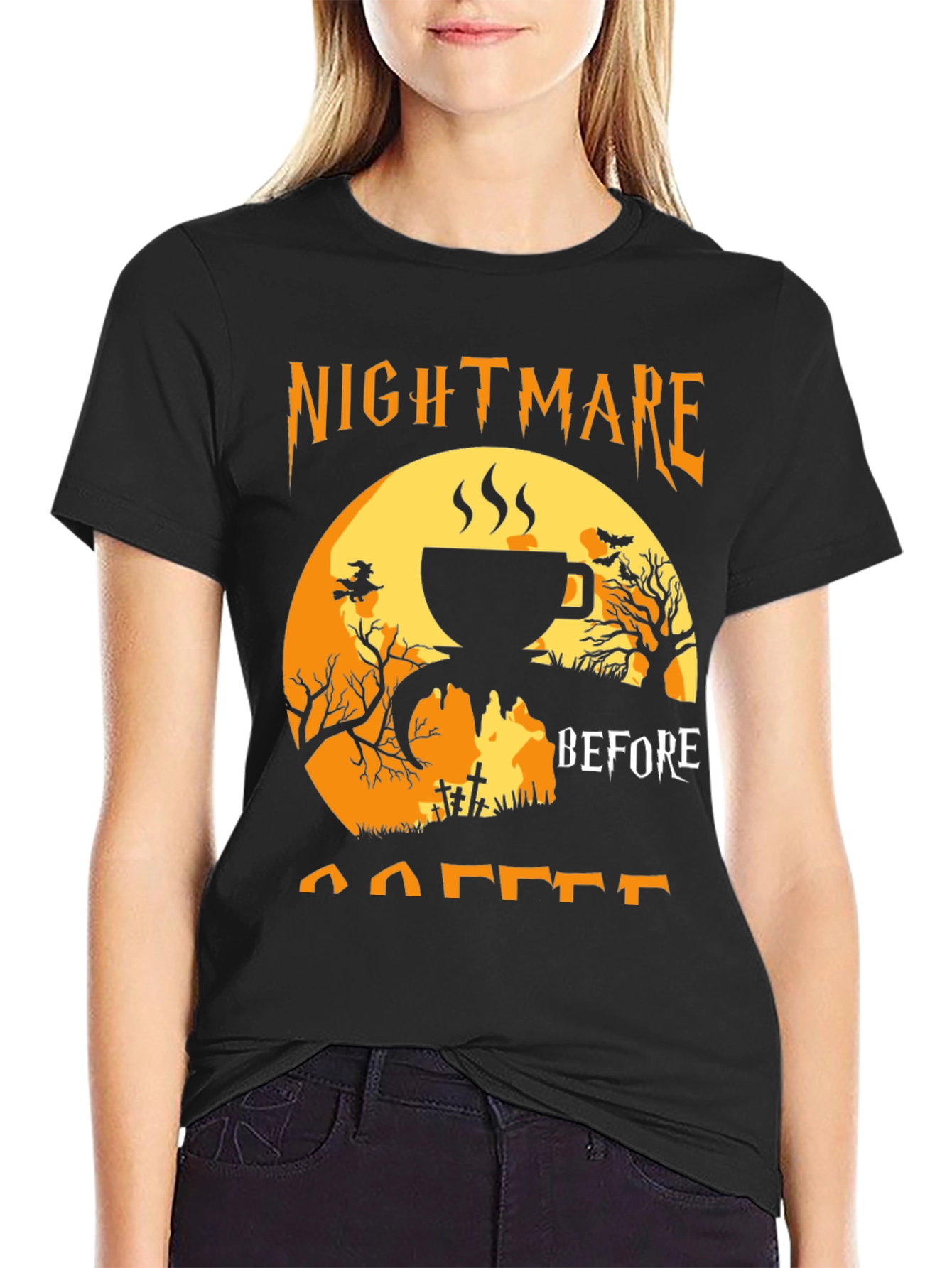 Nightmare Before Coffee Graphic Tee
