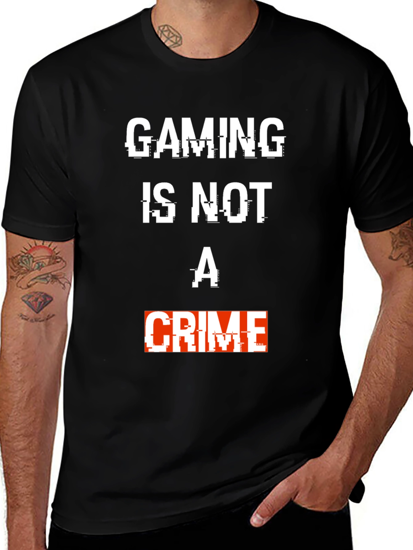 Gaming Is Not A Crime T-Shirt