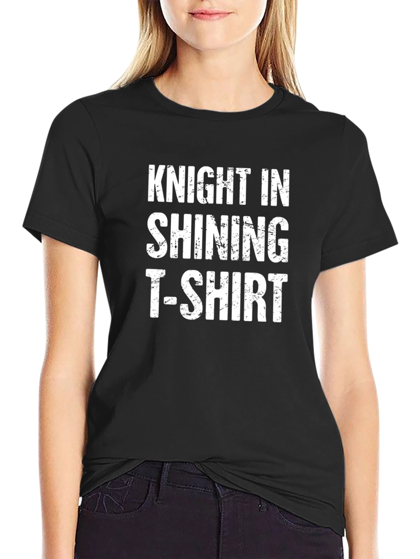 Knight in Shining T-Shirt - Humorous Graphic Tee