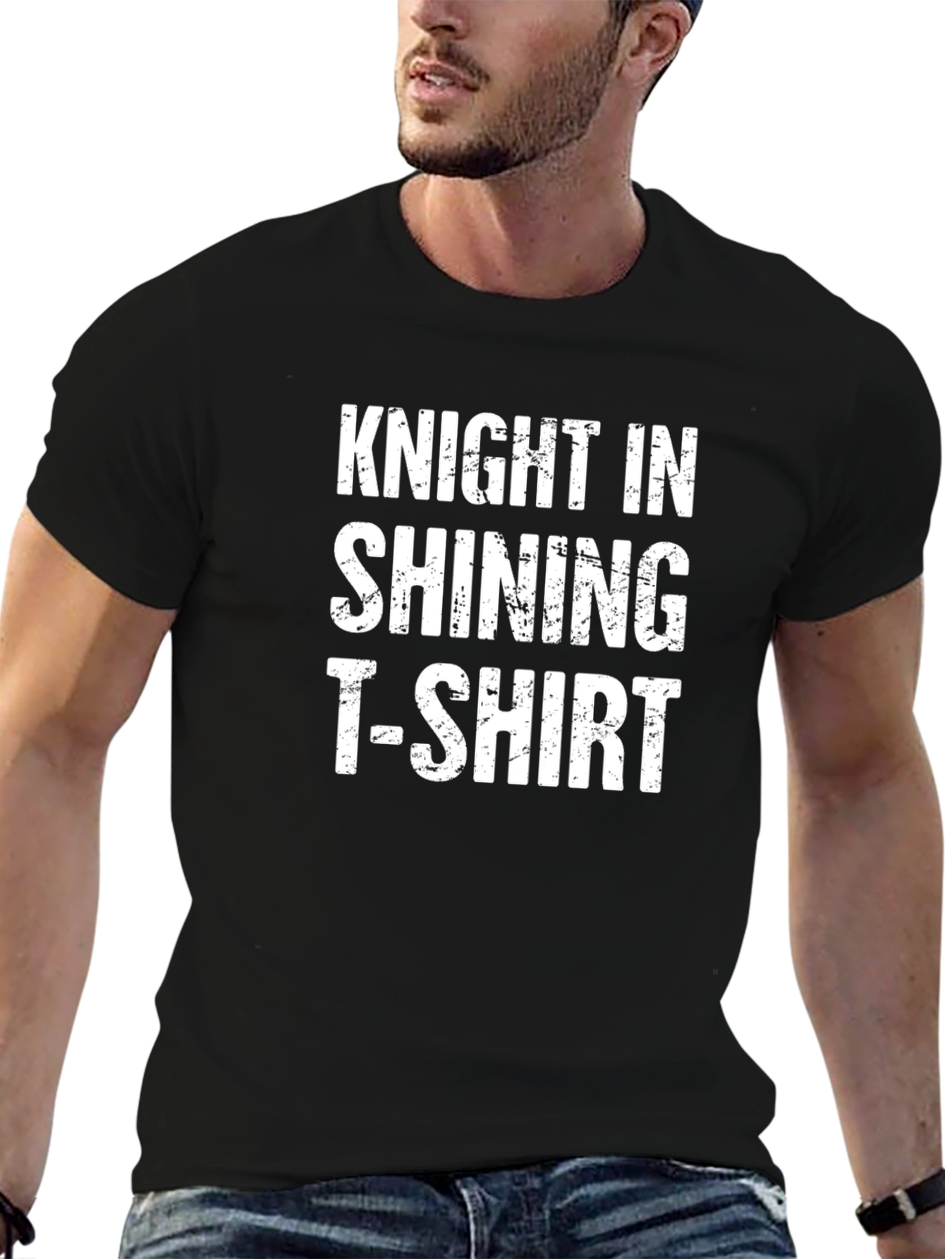 Knight in Shining T-Shirt - Humorous Graphic Tee