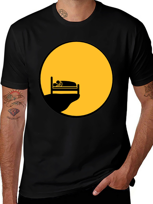 Cliffside Dreamer Tee - Unique Graphic T-Shirt