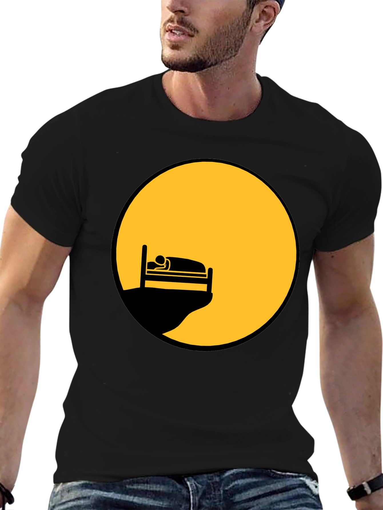 Cliffside Dreamer Tee - Unique Graphic T-Shirt