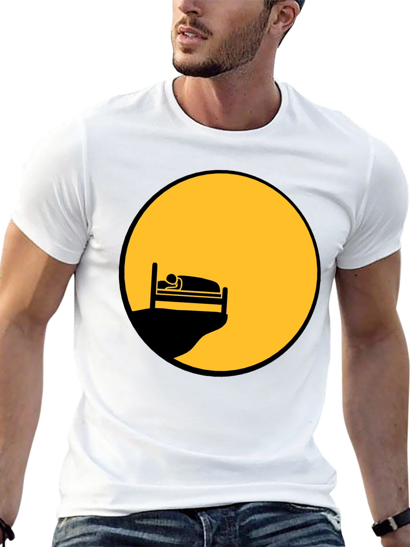 Cliffside Dreamer Tee - Unique Graphic T-Shirt