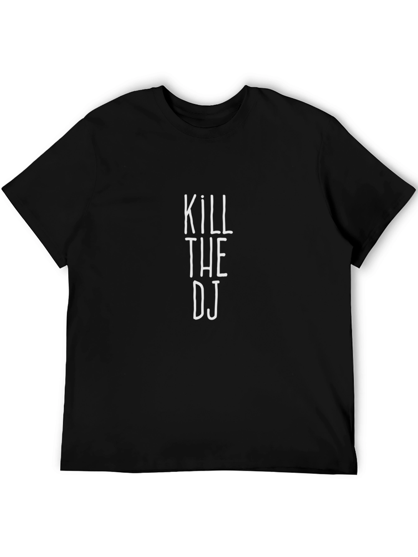 Kill the DJ Graphic Tee - Edgy & Bold