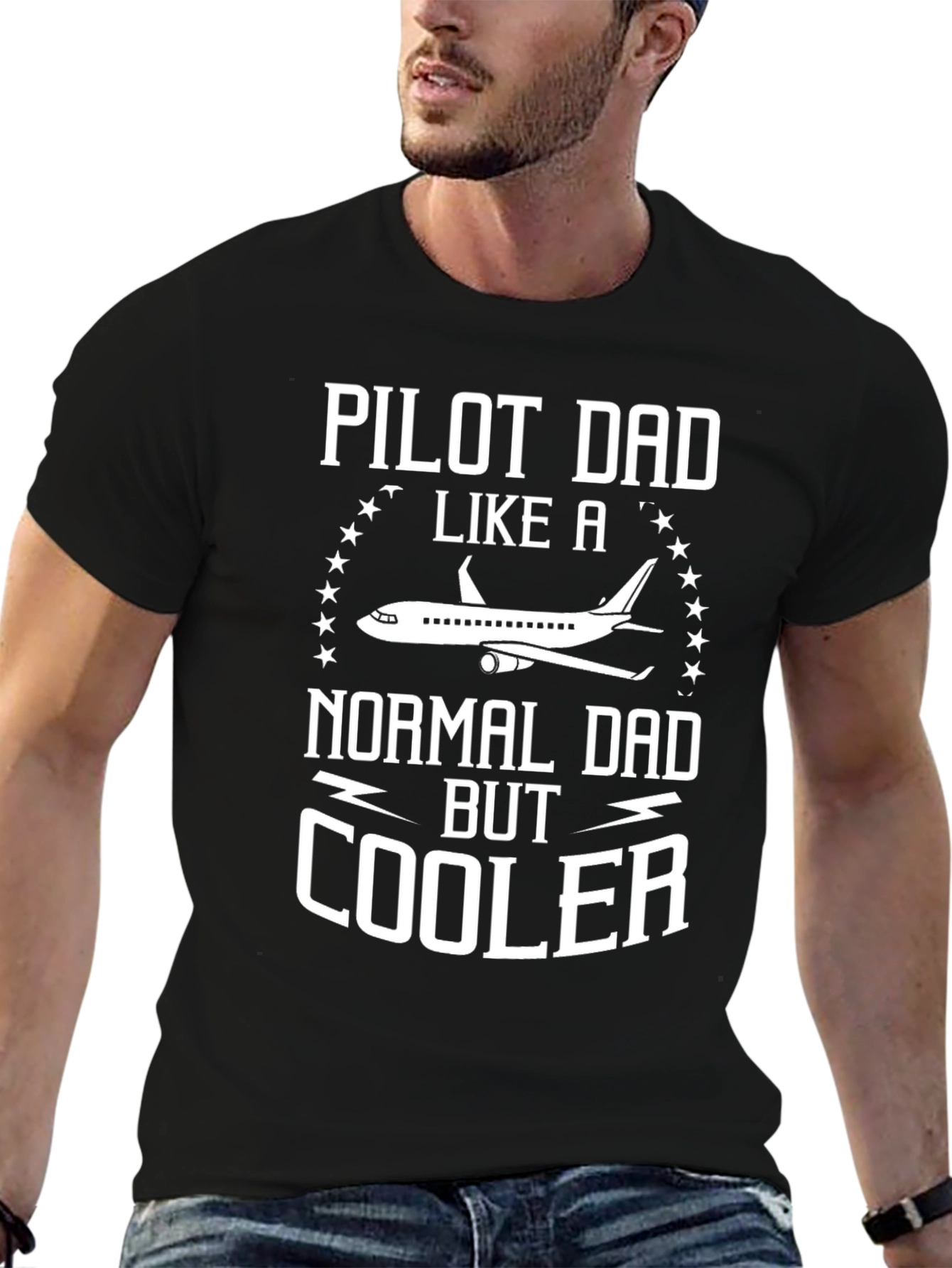 Pilot Dad T-Shirt - Cool Dad Tee