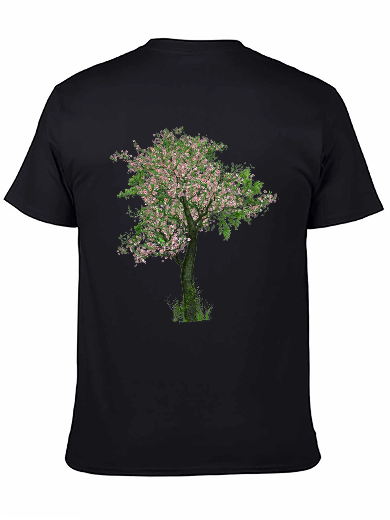 Blossom Tree Black T-Shirt