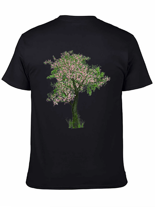 Blossom Tree Black T-Shirt