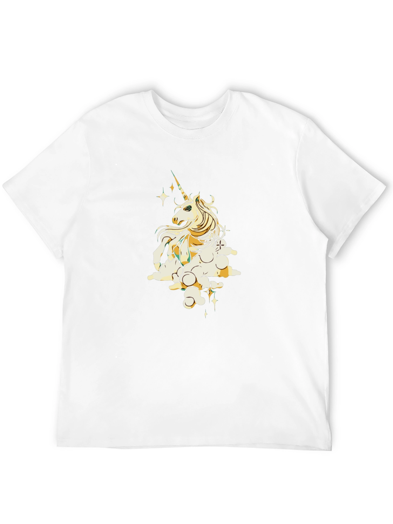 Unicorn Cloud T-Shirt - Black
