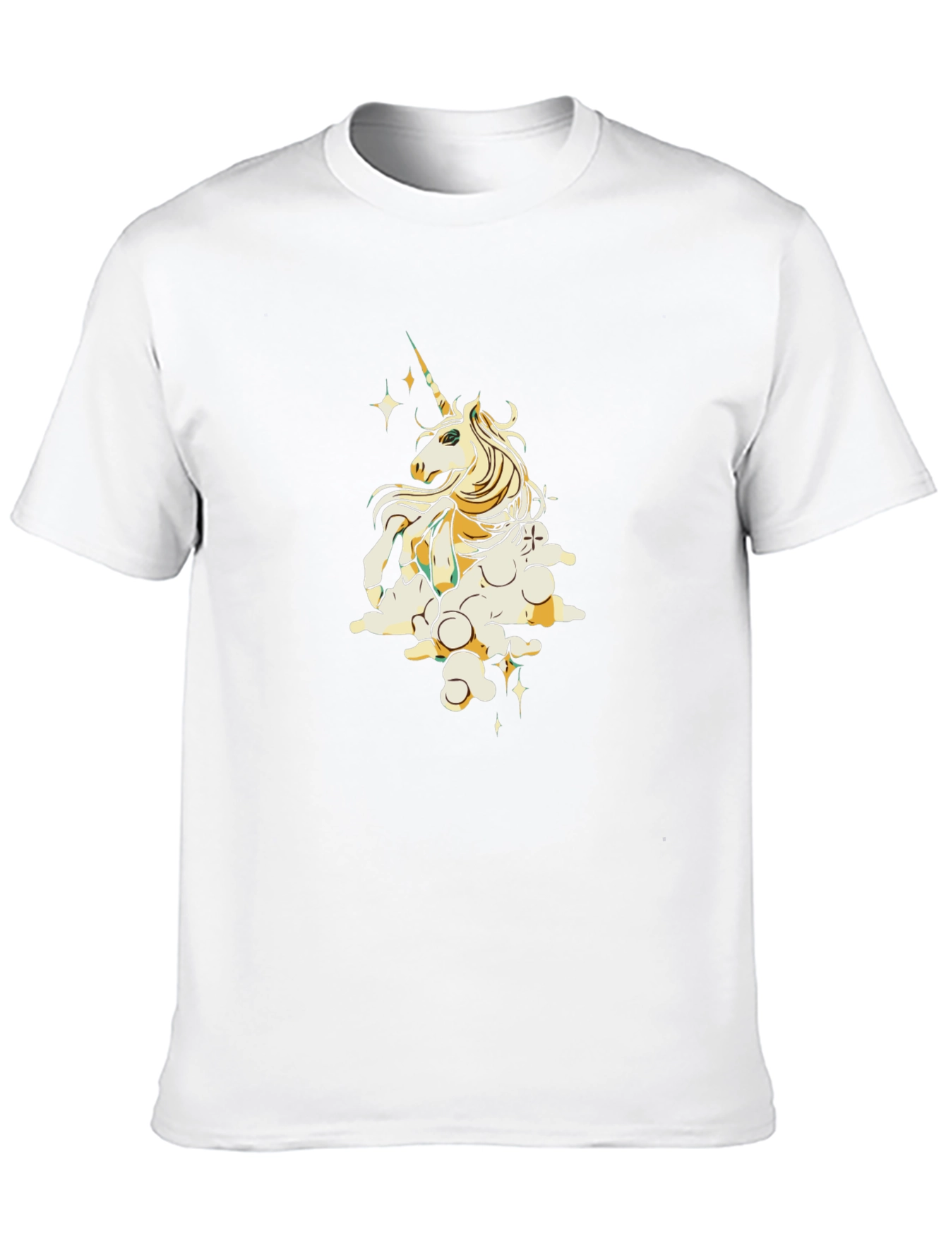 Unicorn Cloud T-Shirt - Black