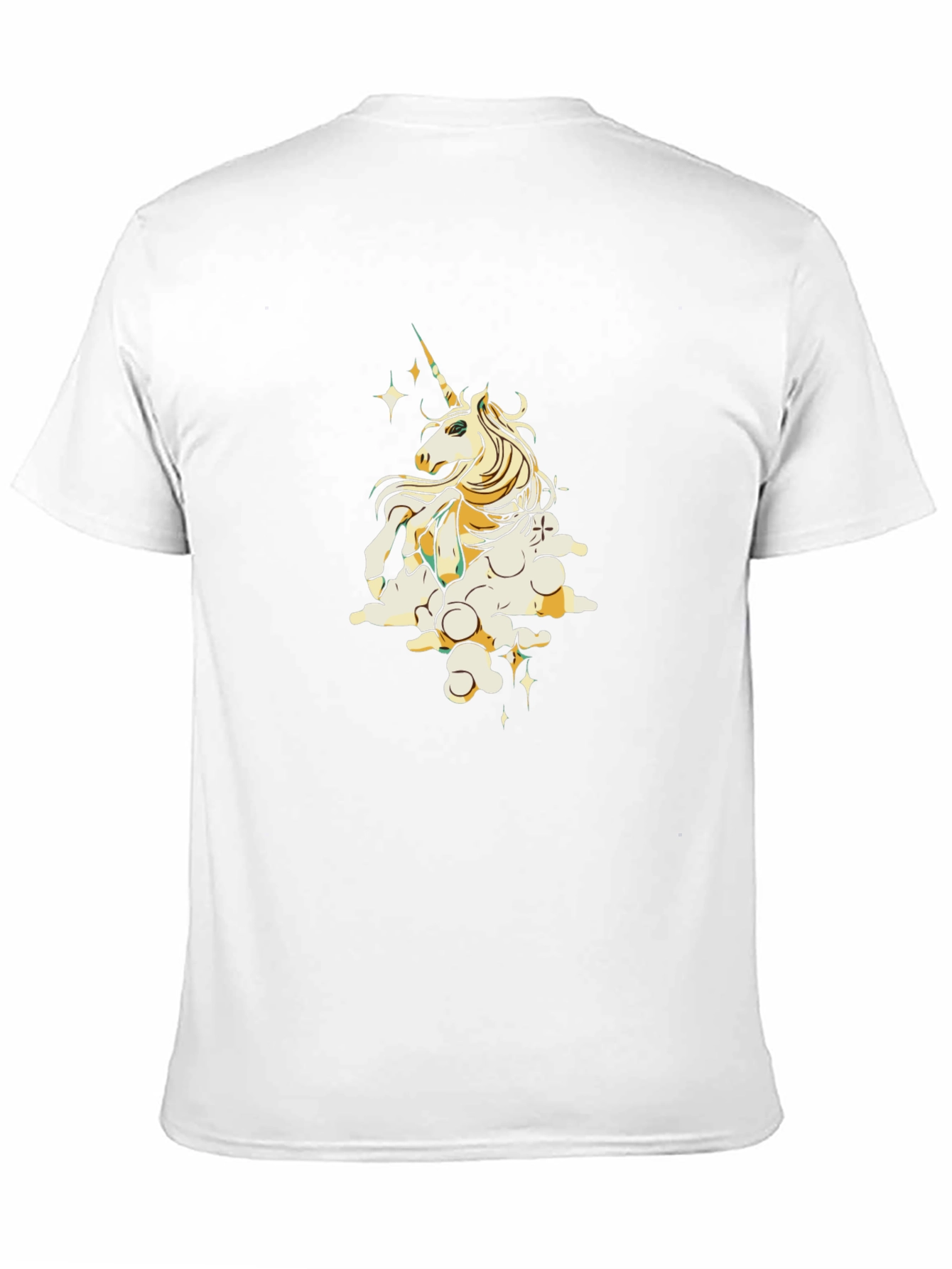 Unicorn Cloud T-Shirt - Black