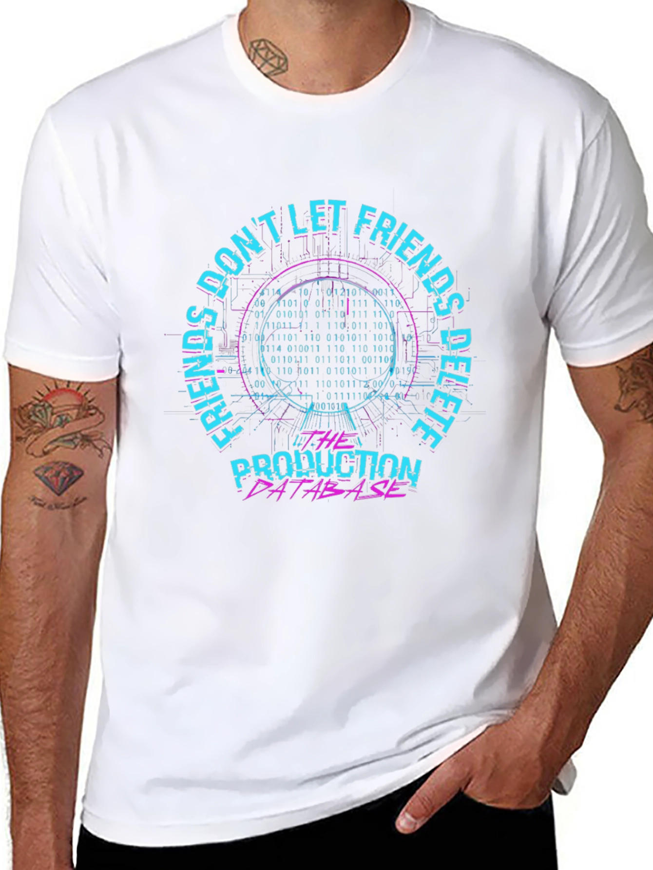 Dont Let Friends Delete Production Database T-Shirt
