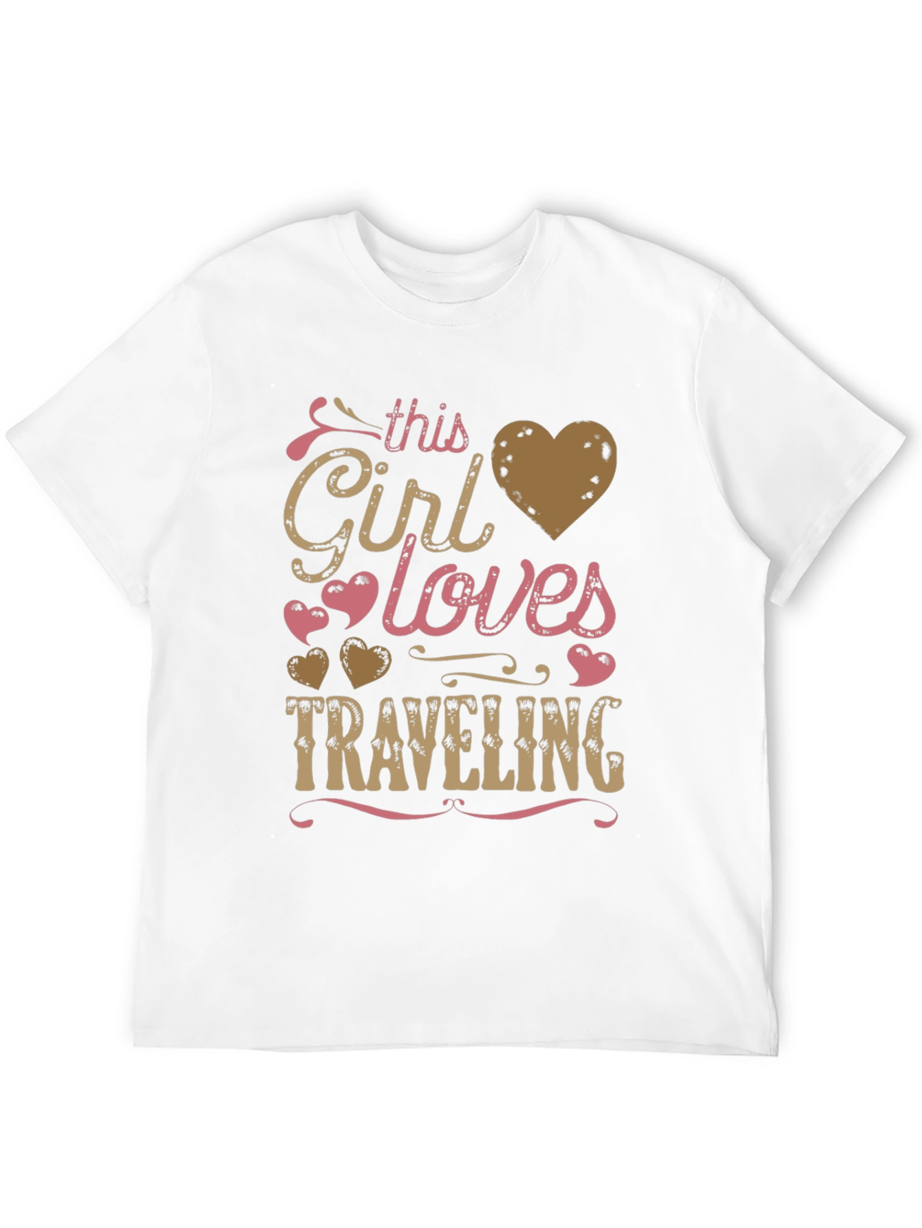 This Girl Loves Traveling Graphic Tee