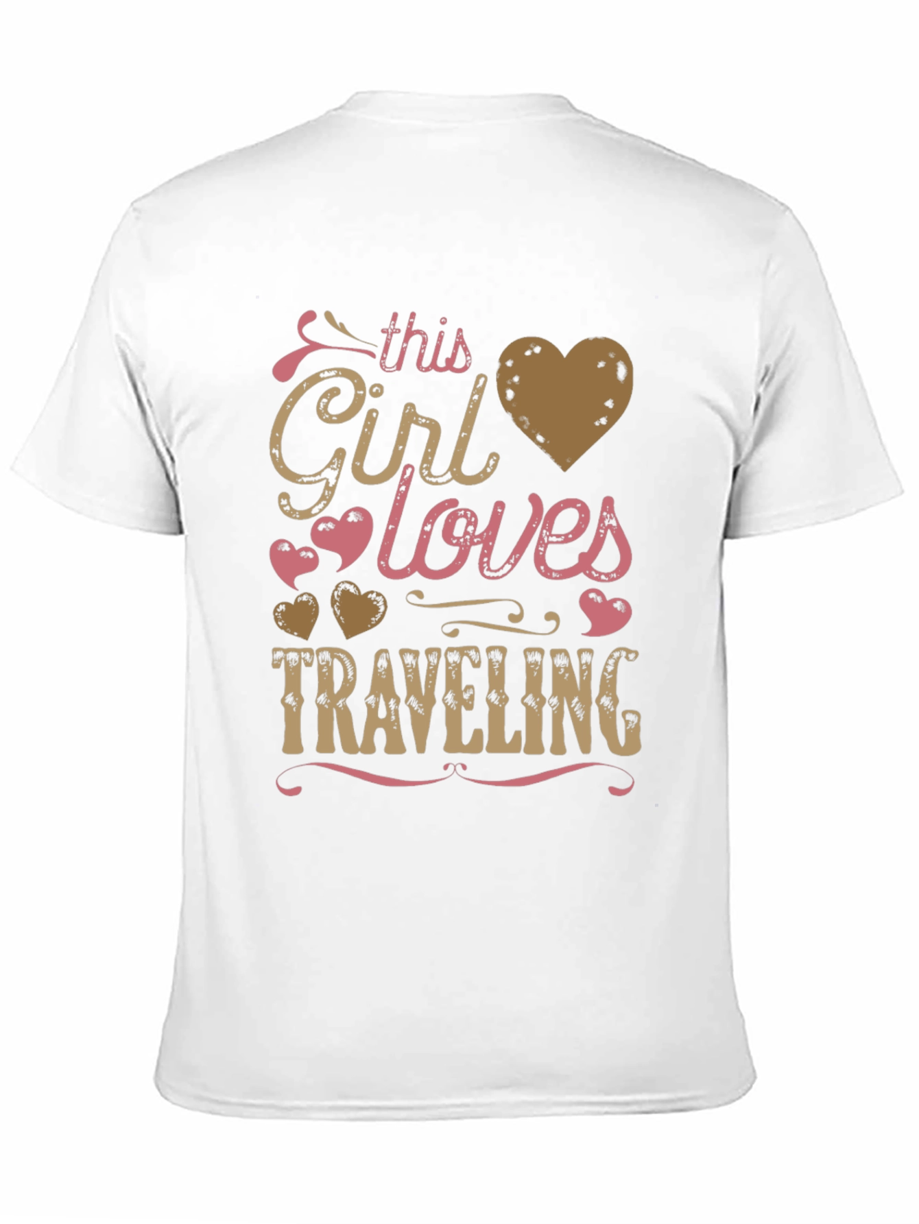 This Girl Loves Traveling Graphic Tee