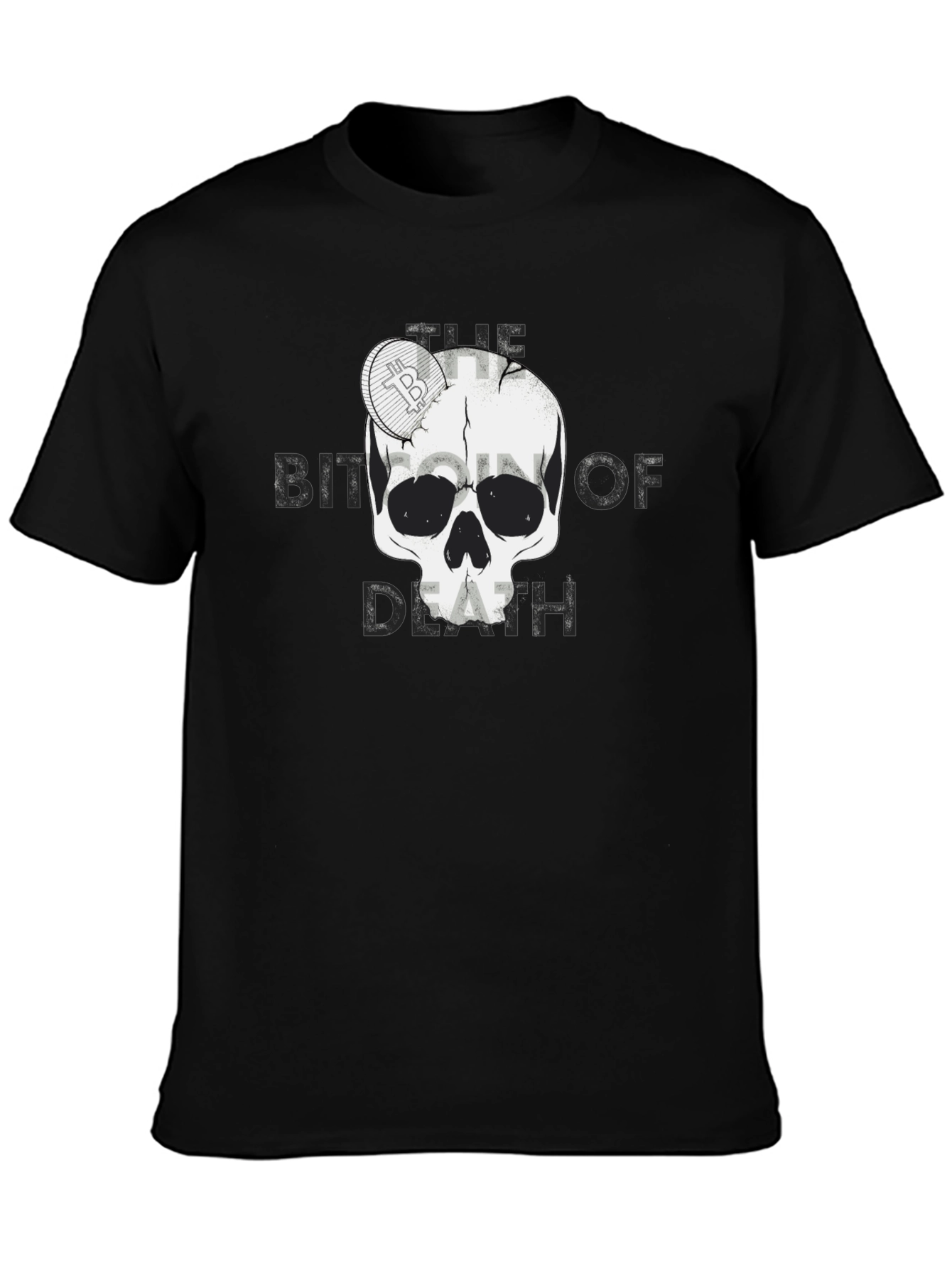 Bitcoin of Death Graphic T-Shirt