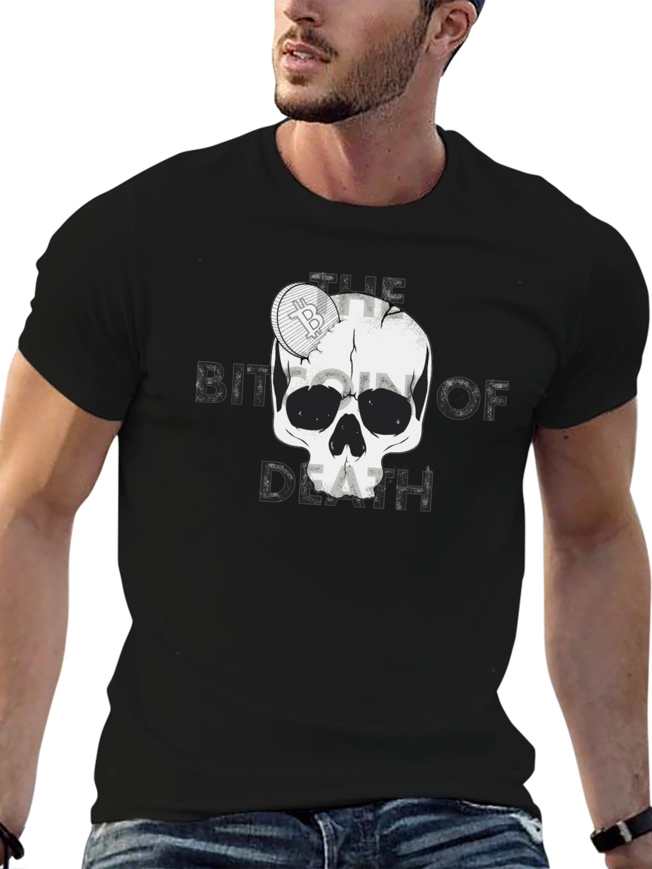 Bitcoin of Death Graphic T-Shirt