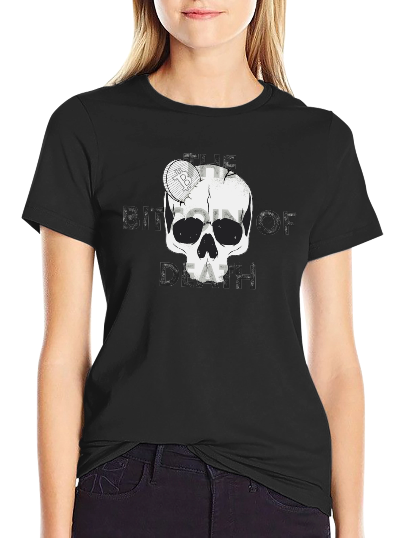 Bitcoin of Death Graphic T-Shirt