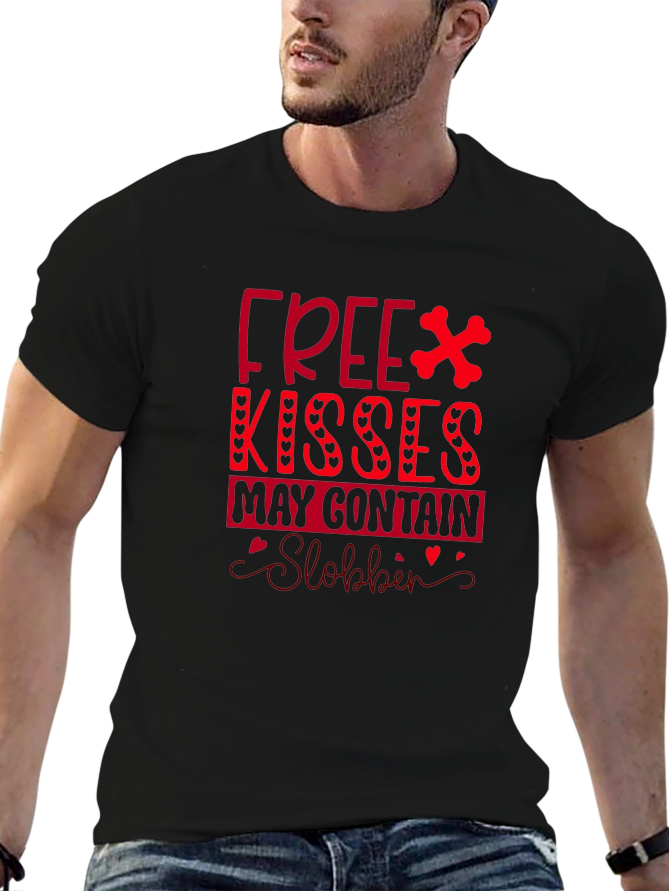 Free Kisses Dog Lover Tee