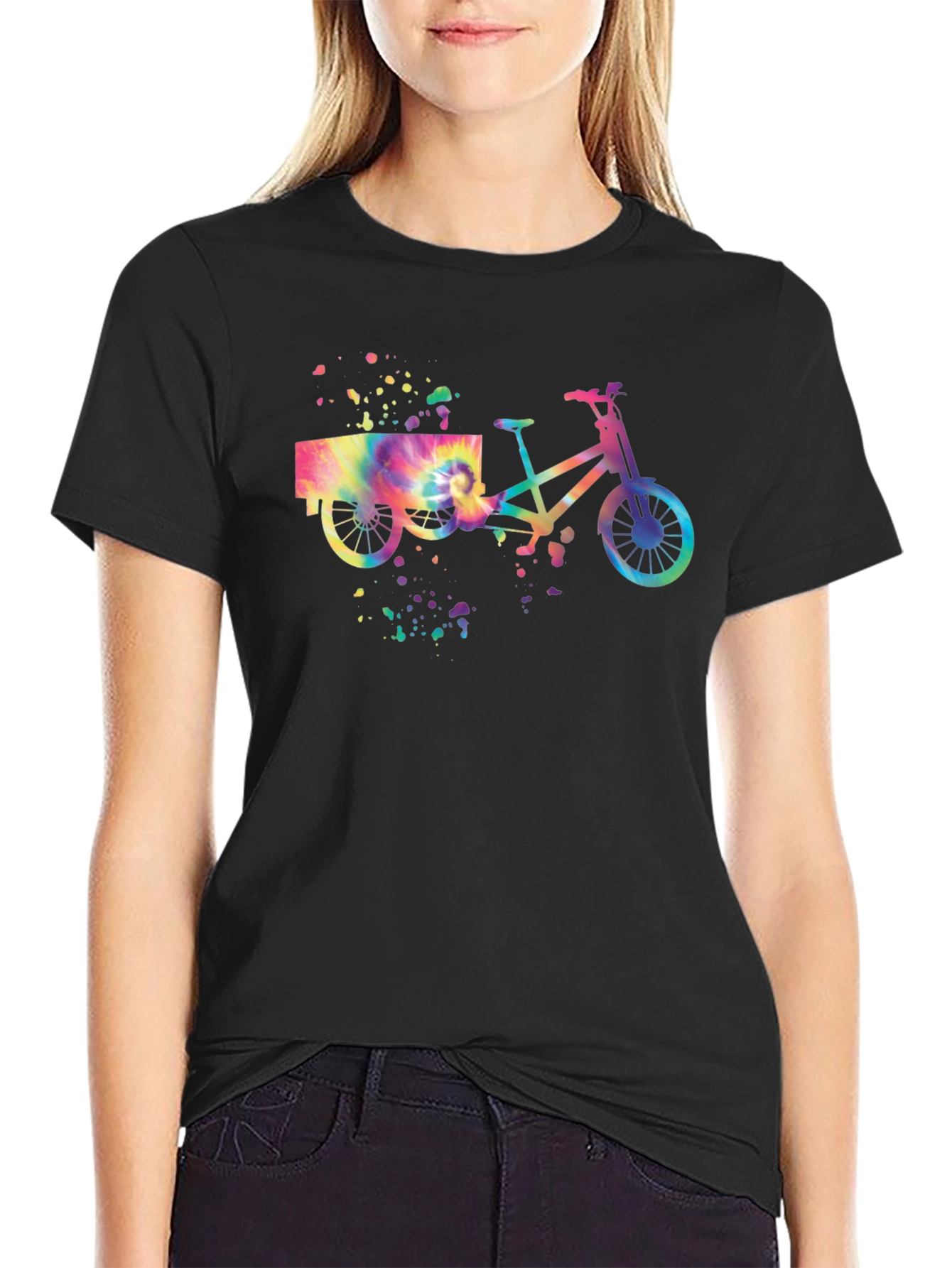Tie-Dye Bicycle Shirt