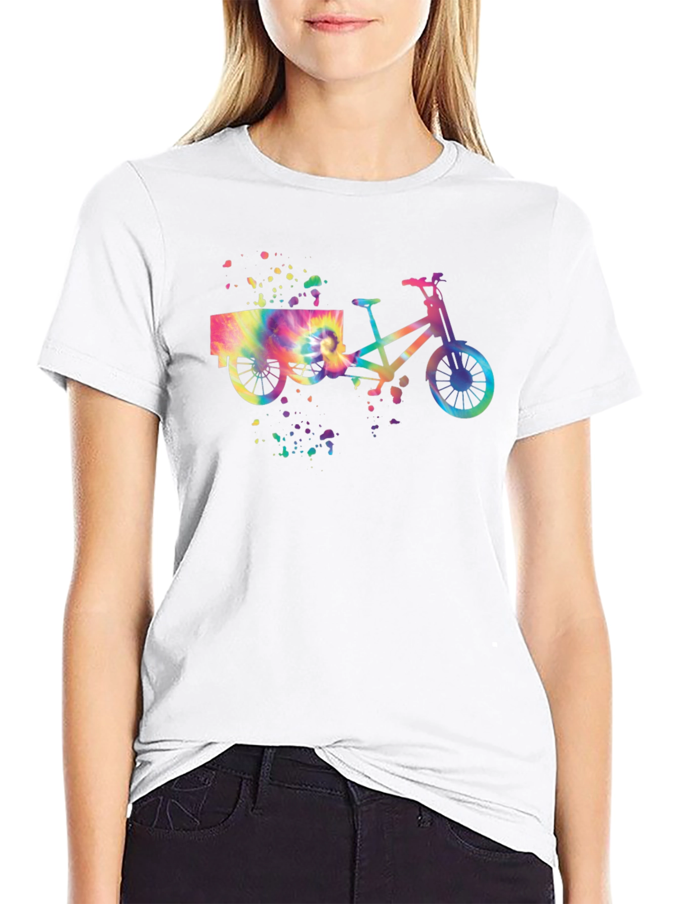 Tie-Dye Bicycle Shirt