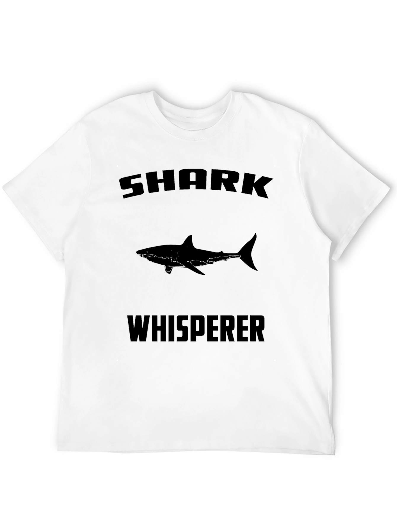 Shark Whisperer Graphic Tee - Black