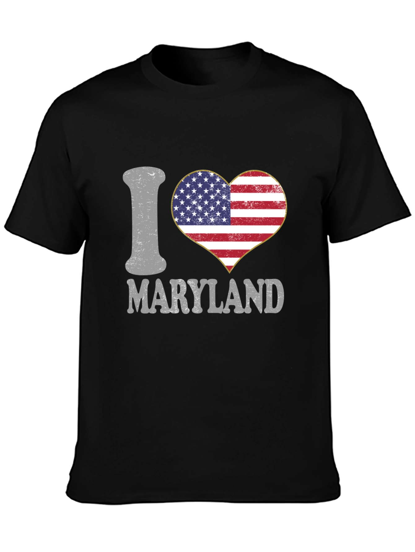 I Love Maryland Heart T-Shirt