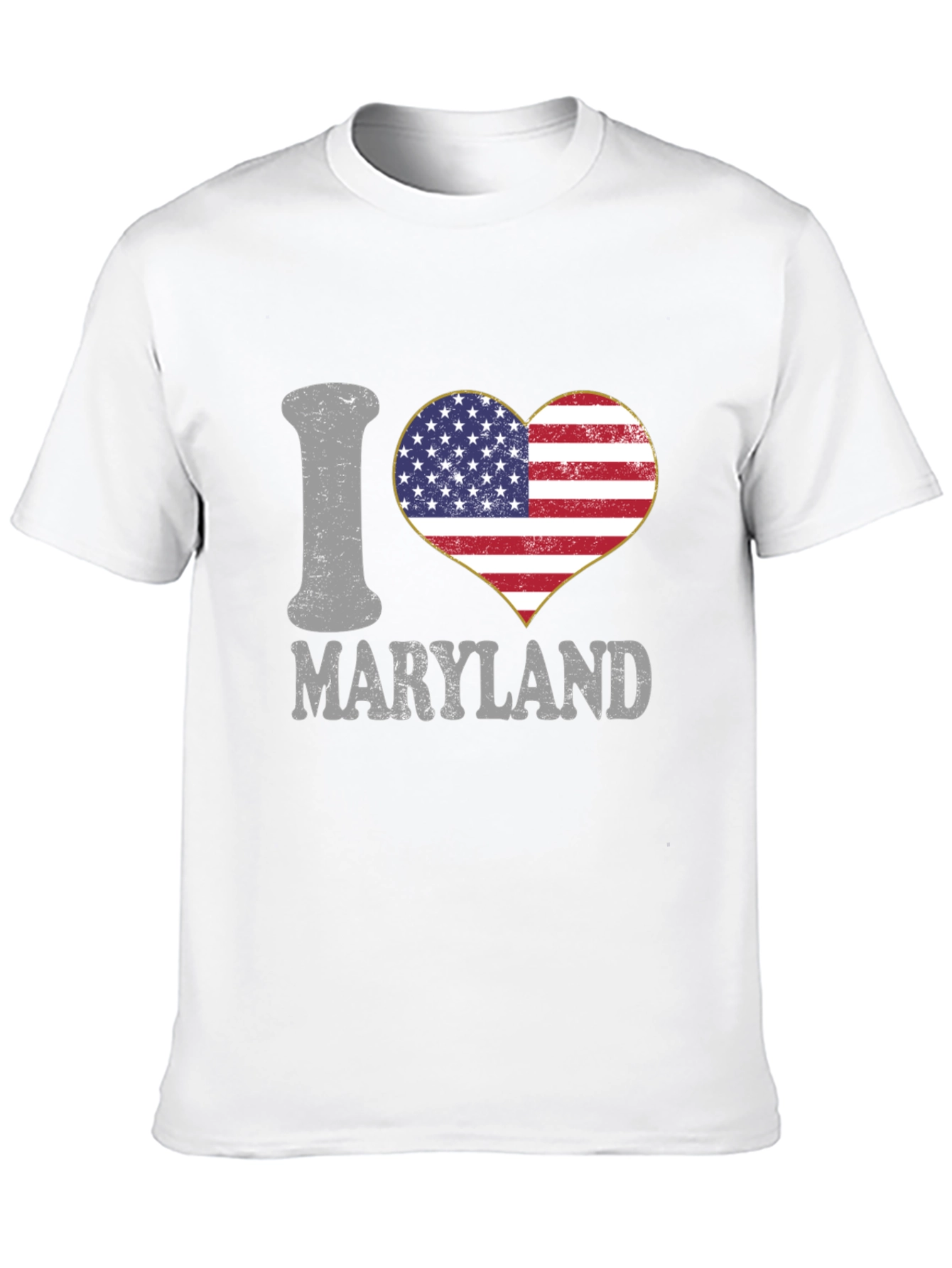 I Love Maryland Heart T-Shirt