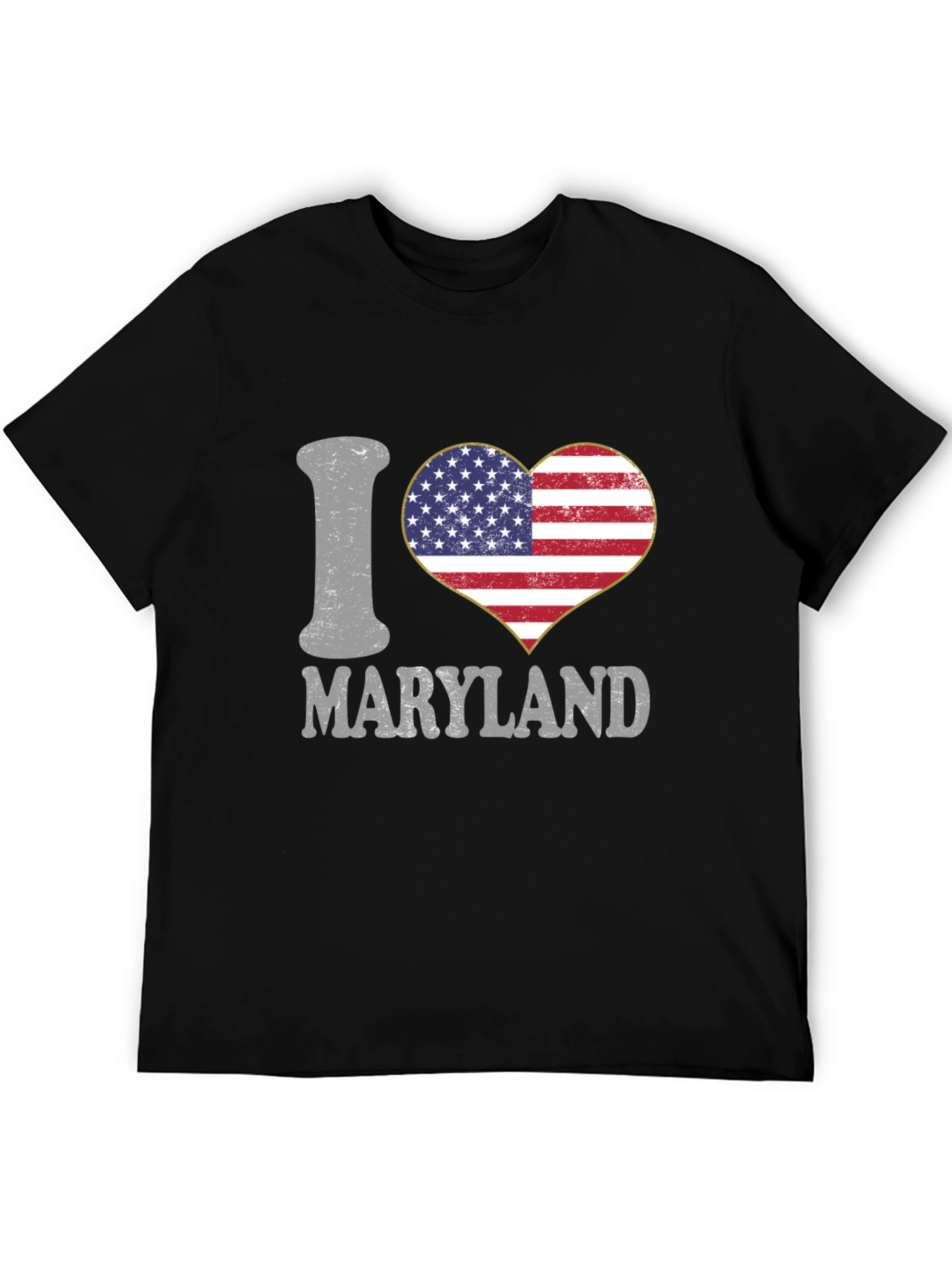 I Love Maryland Heart T-Shirt