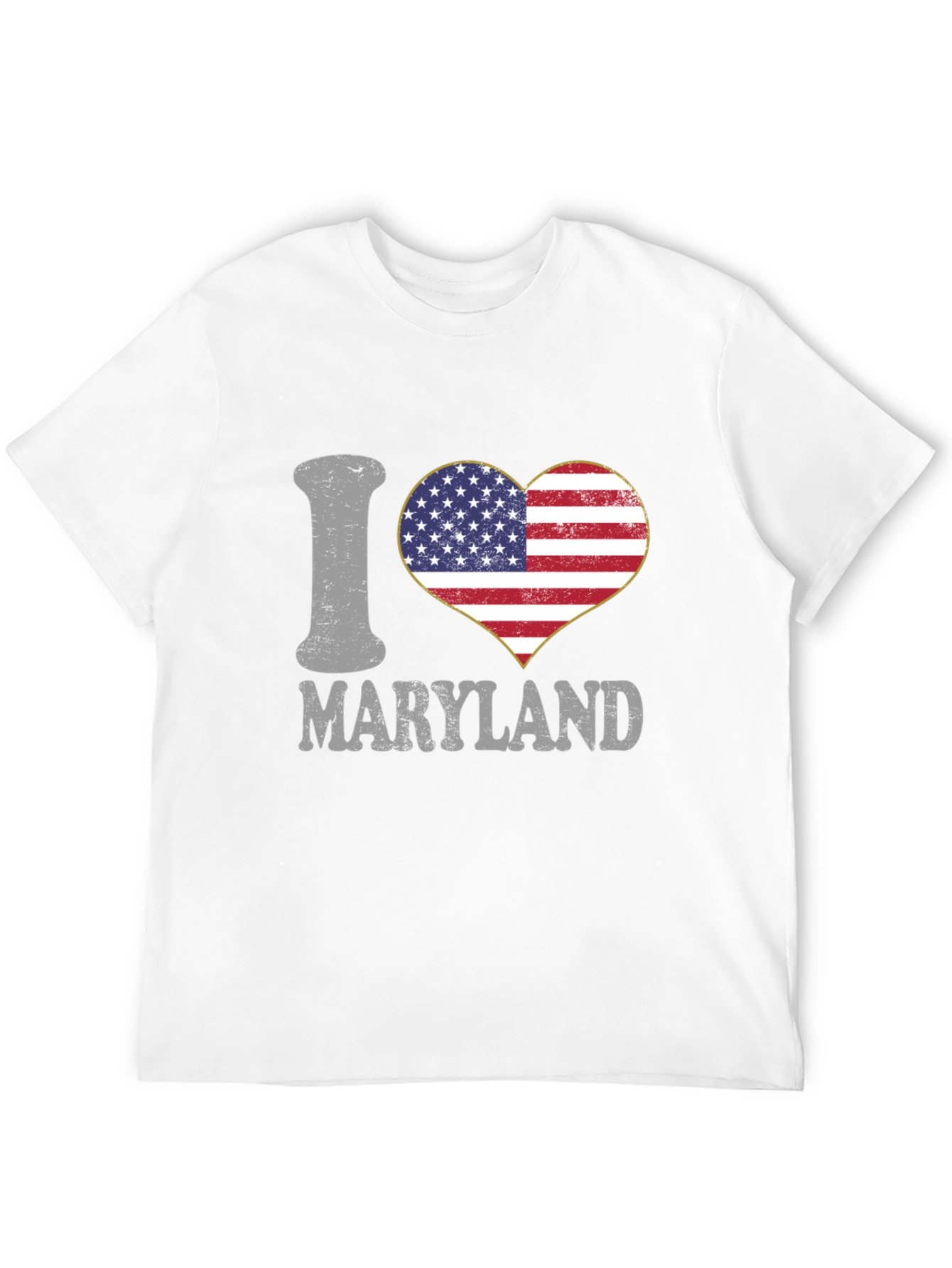 I Love Maryland Heart T-Shirt