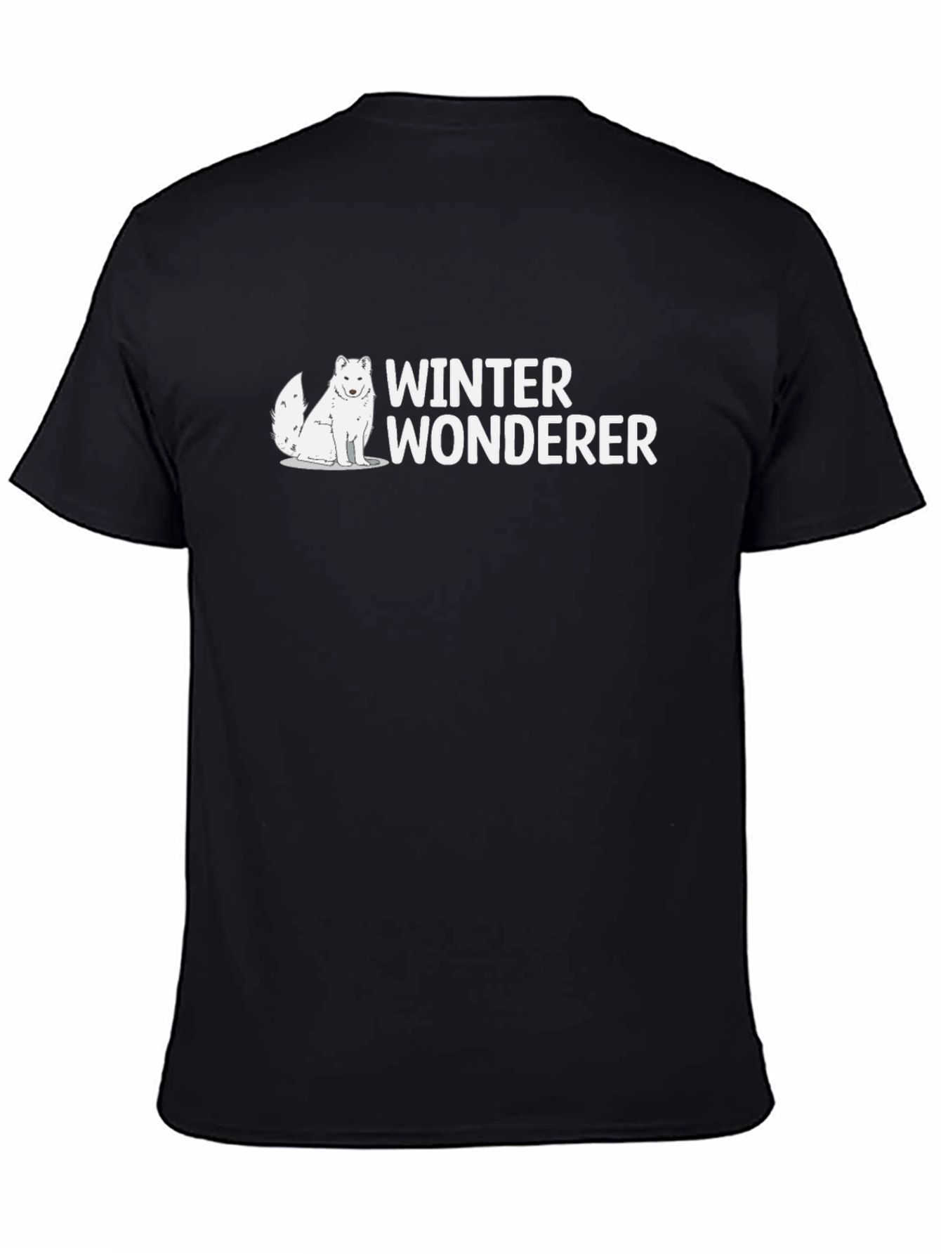 Winter Wonderer Graphic Tee - Arctic Fox T-Shirt