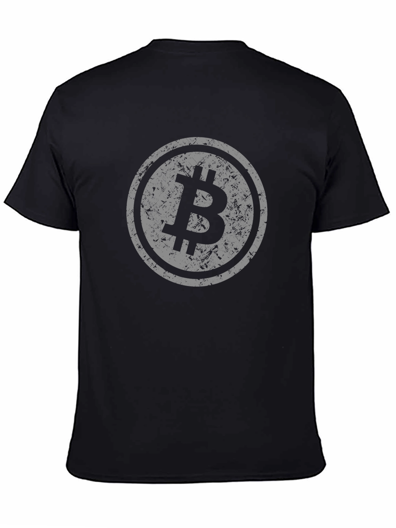 Bitcoin Black T-Shirt - Crypto Currency Tee