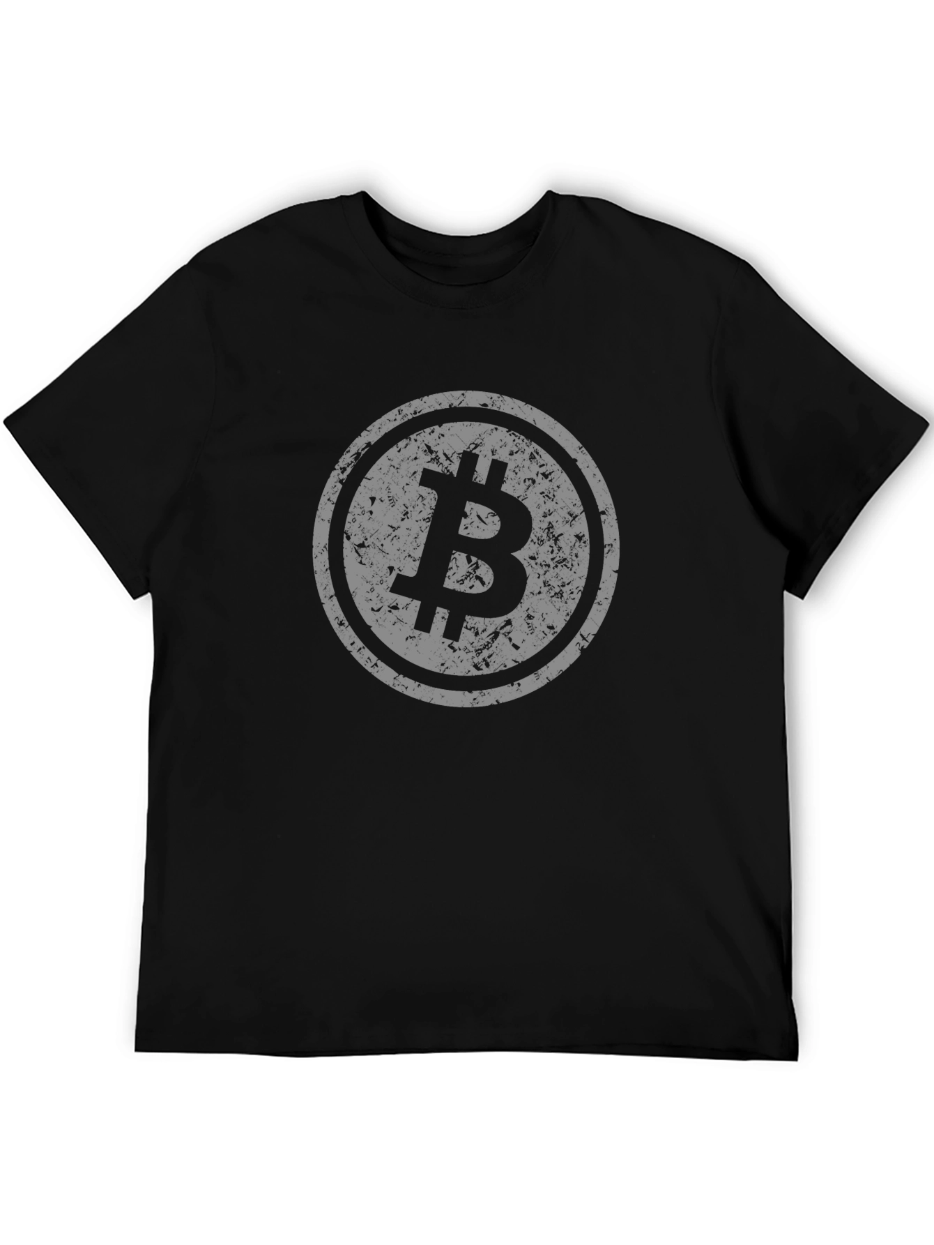 Bitcoin Black T-Shirt - Crypto Currency Tee