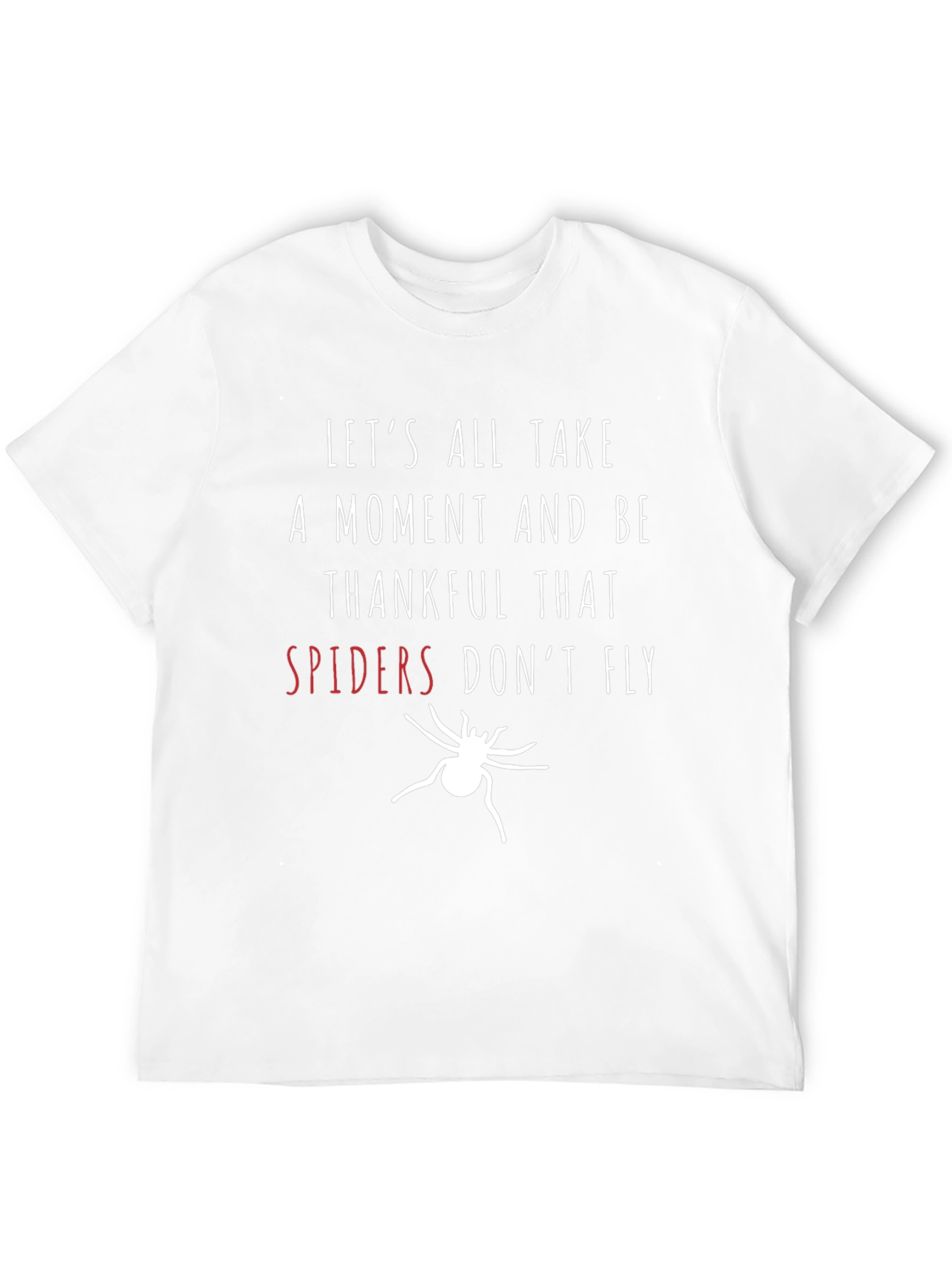 Spiders Dont Fly Graphic Tee