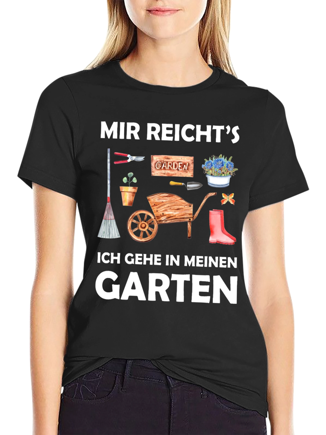 Gardener T-Shirt: Mir Reichts Ich Gehe in Meinen Garten