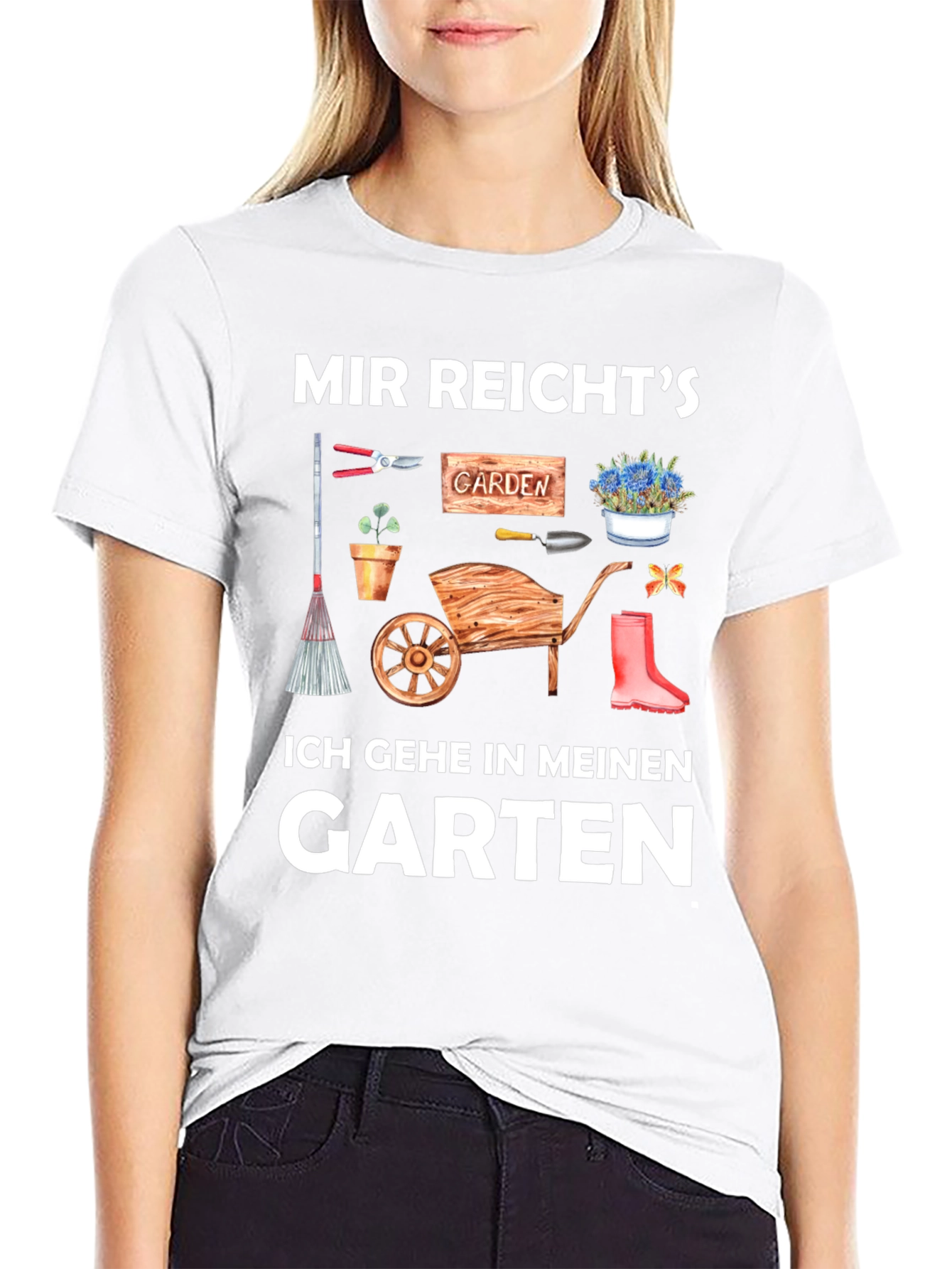 Gardener T-Shirt: Mir Reichts Ich Gehe in Meinen Garten