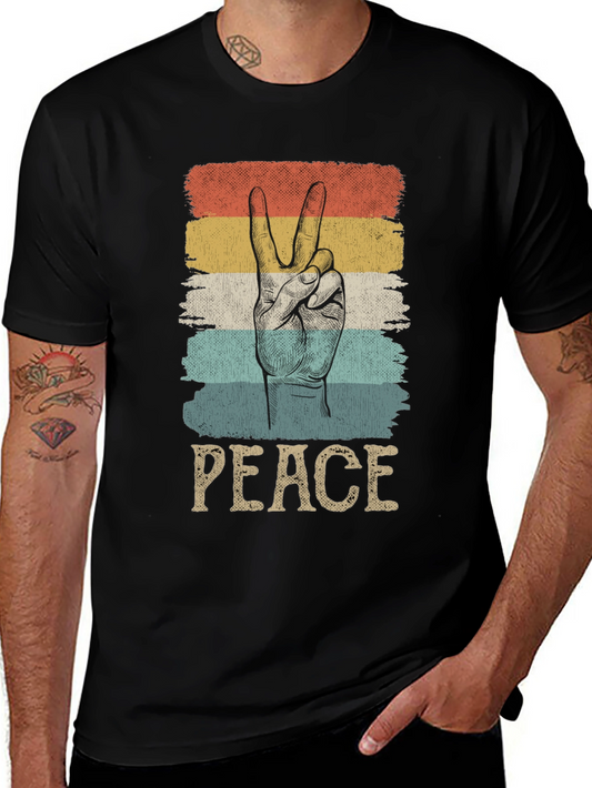 Retro Peace Sign T-Shirt