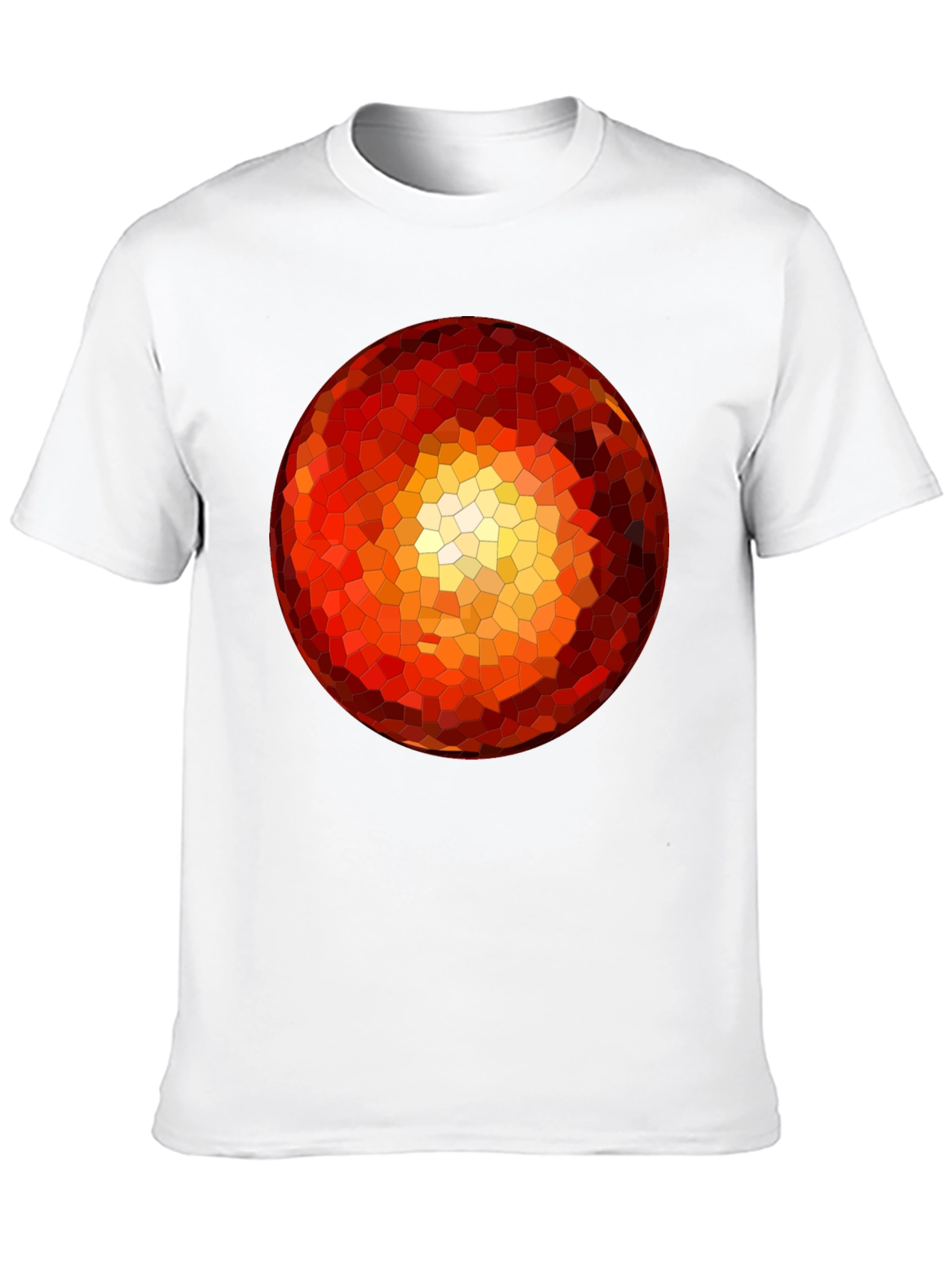 Geometric Orb Black T-Shirt