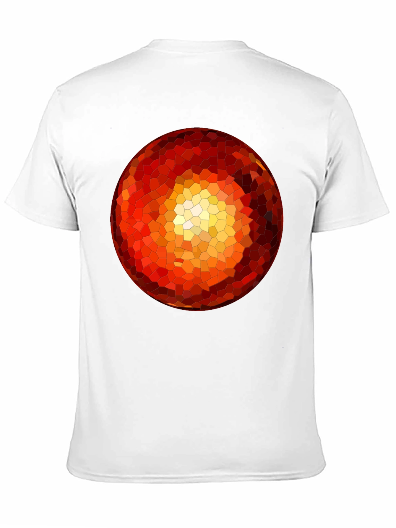 Geometric Orb Black T-Shirt