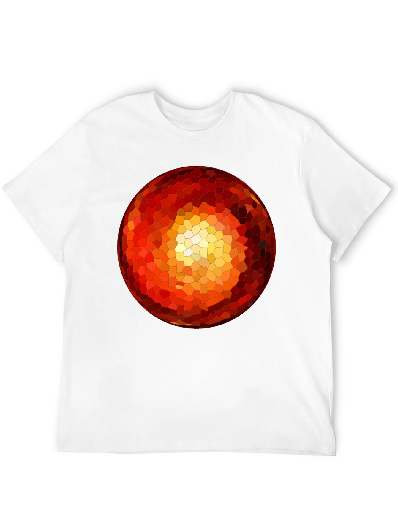 Geometric Orb Black T-Shirt