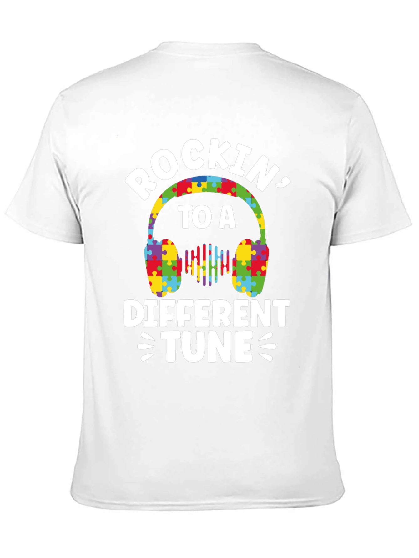 Rockin to a Different Tune Autism Awareness T-Shirt
