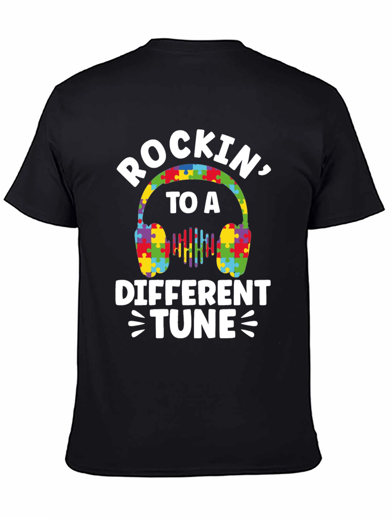Rockin to a Different Tune Autism Awareness T-Shirt