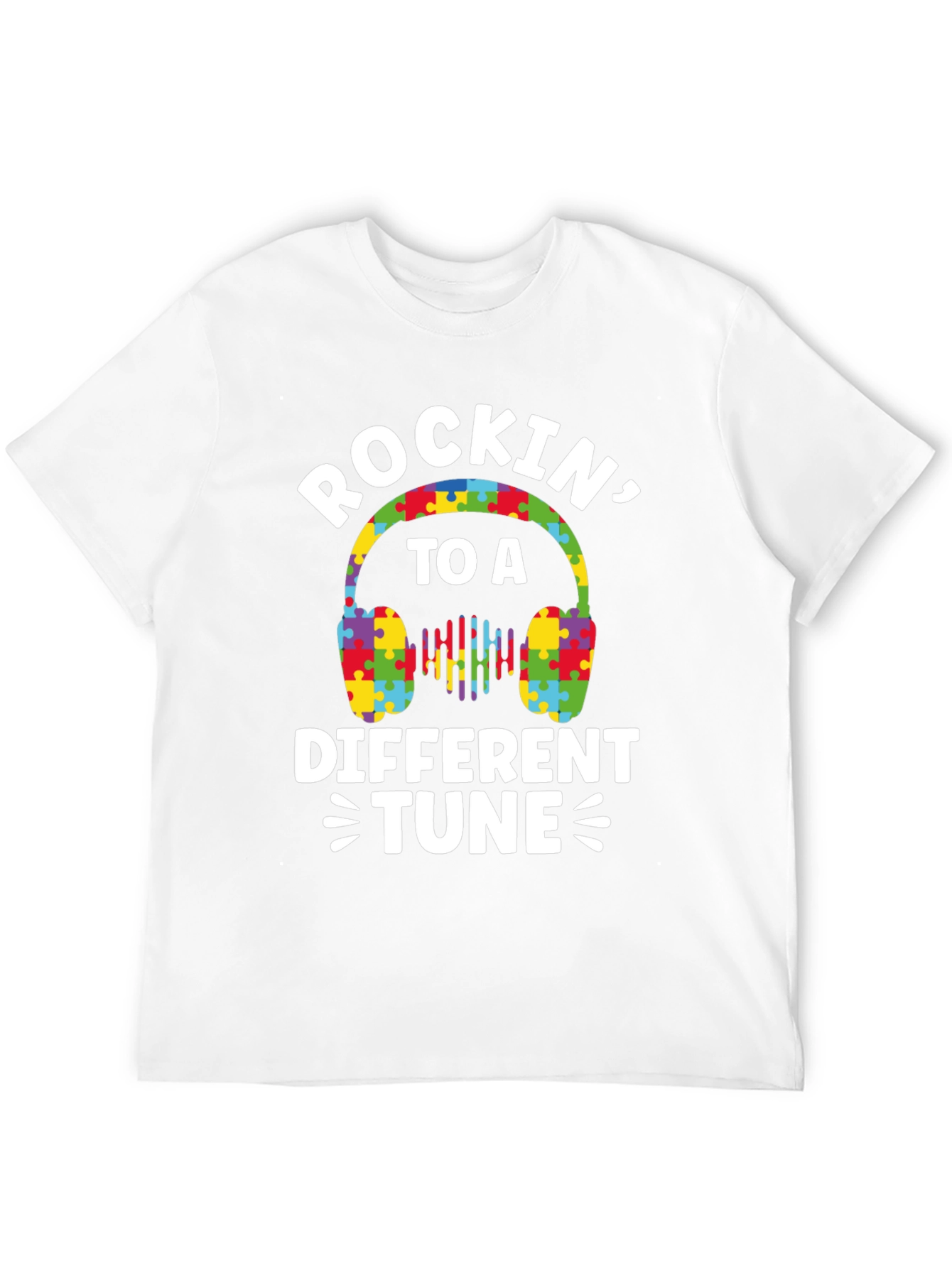 Rockin to a Different Tune Autism Awareness T-Shirt