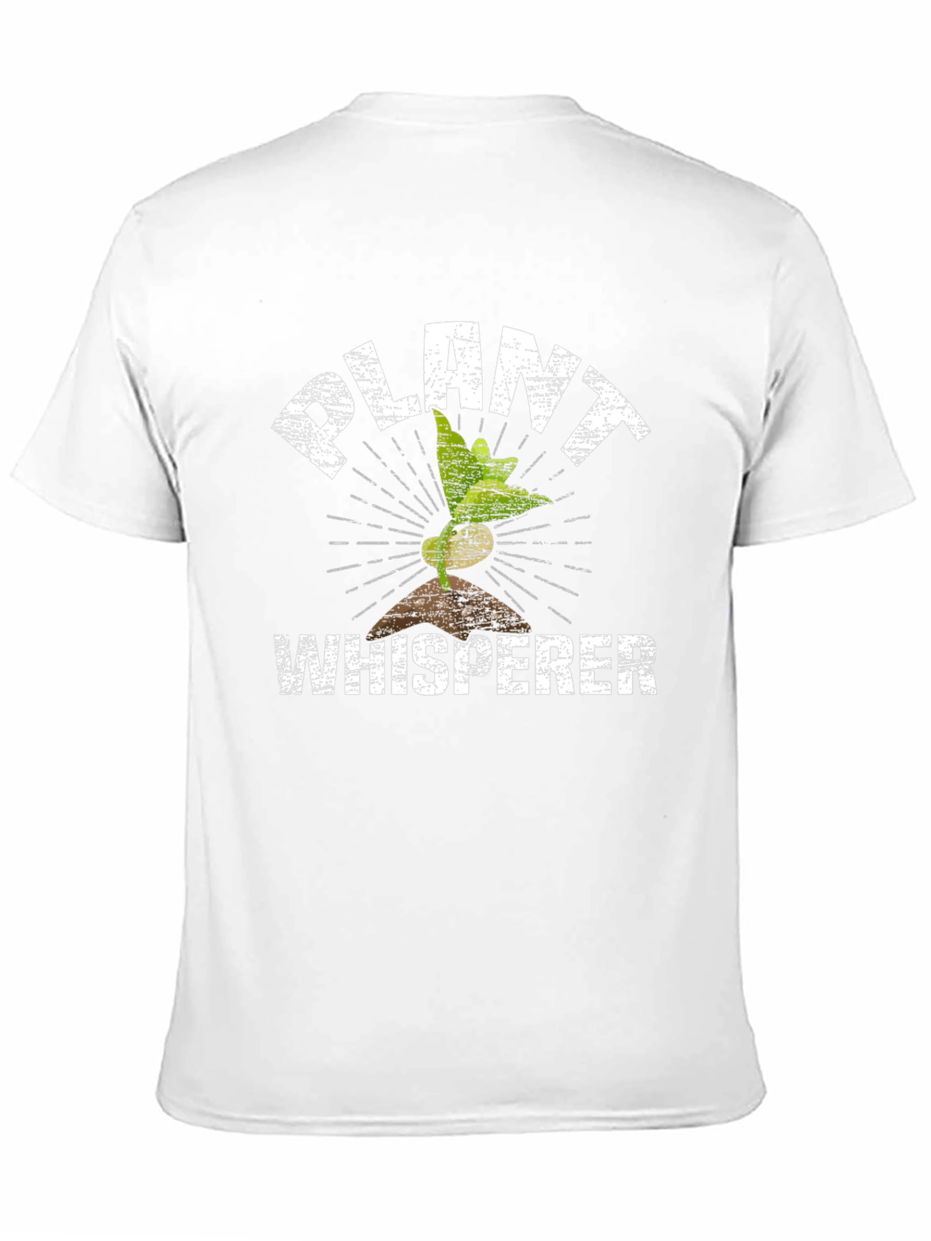 Plant Whisperer Graphic Tee - Black Cotton