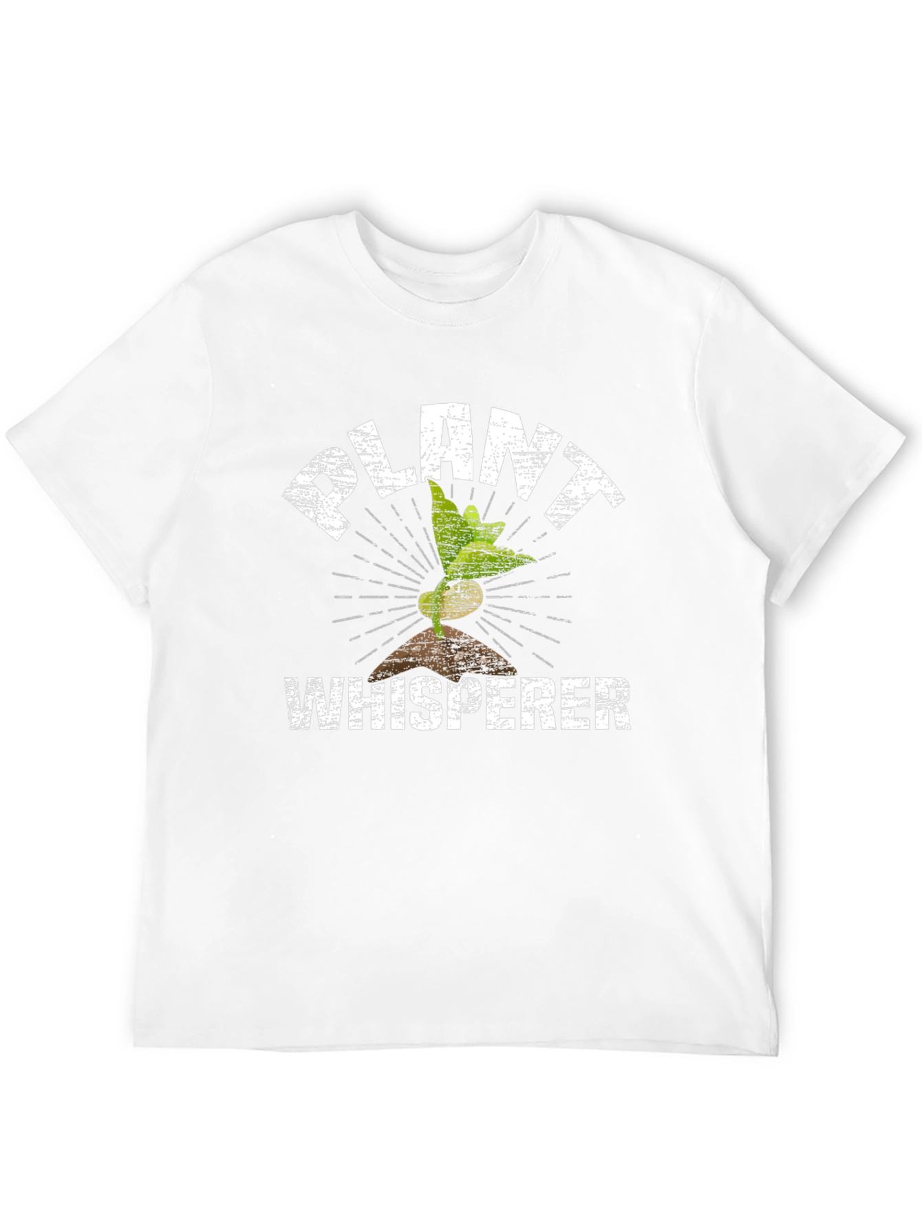 Plant Whisperer Graphic Tee - Black Cotton
