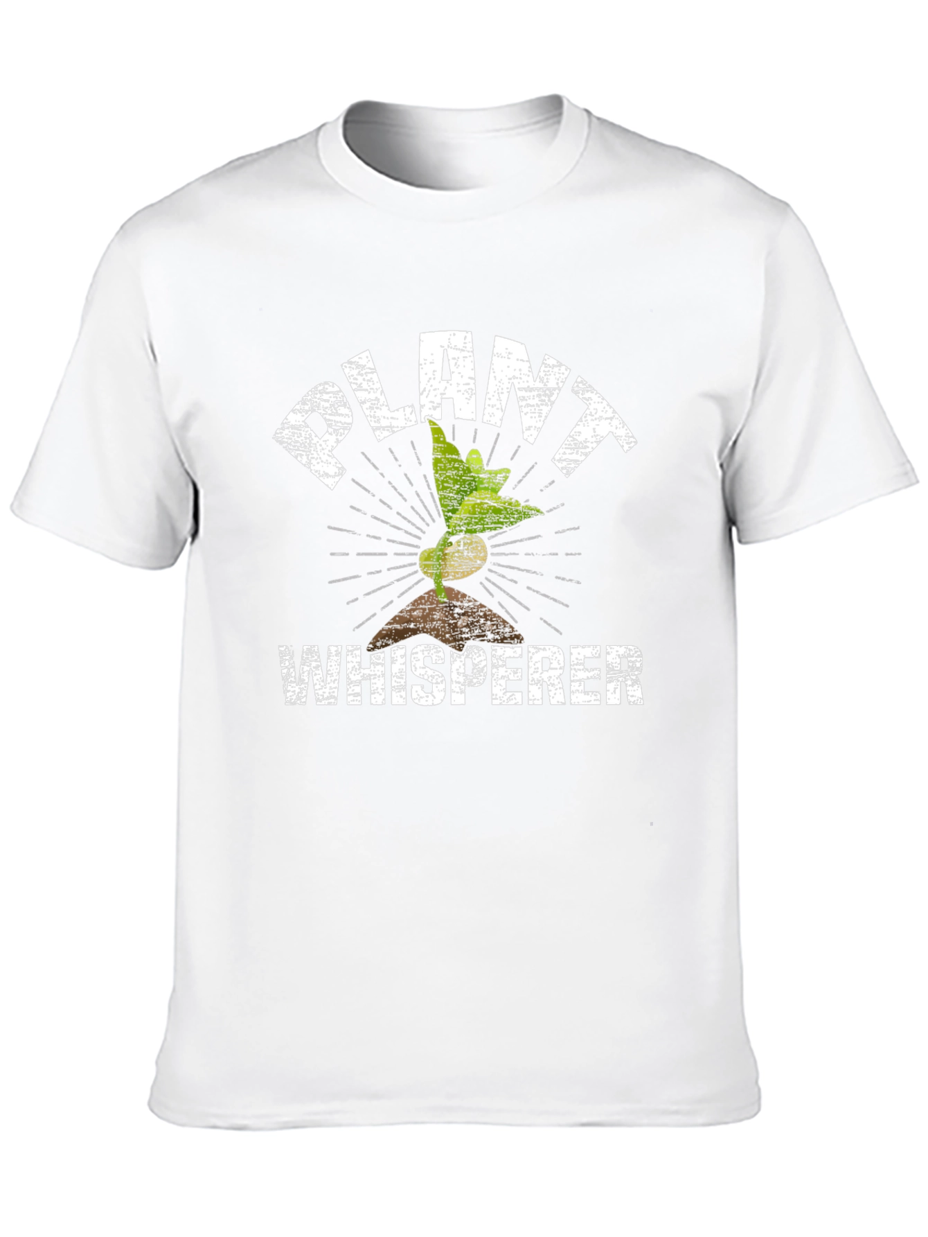 Plant Whisperer Graphic Tee - Black Cotton
