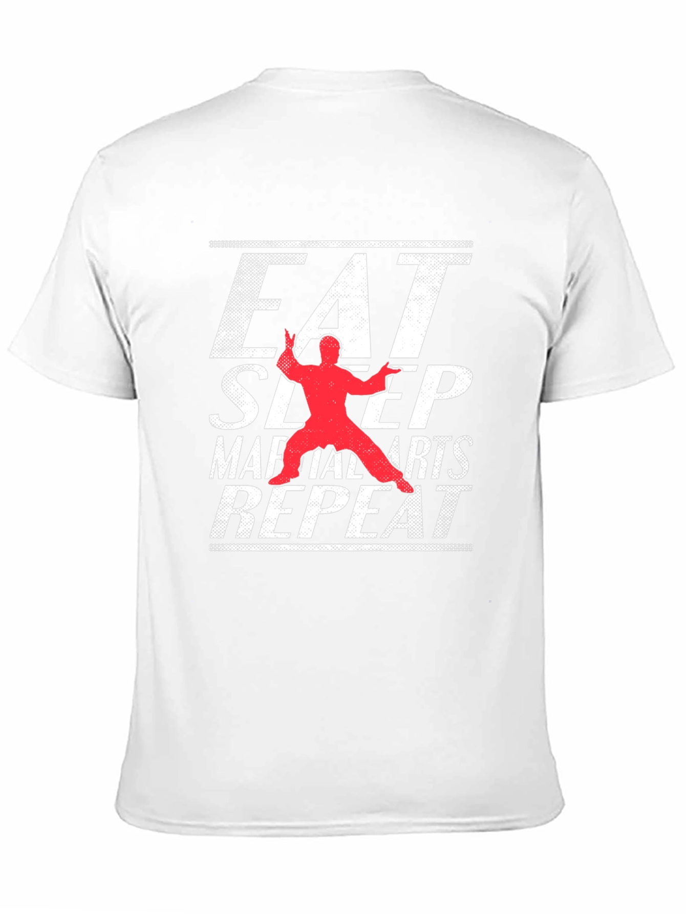 Eat Sleep Martial Arts Repeat Black T-Shirt