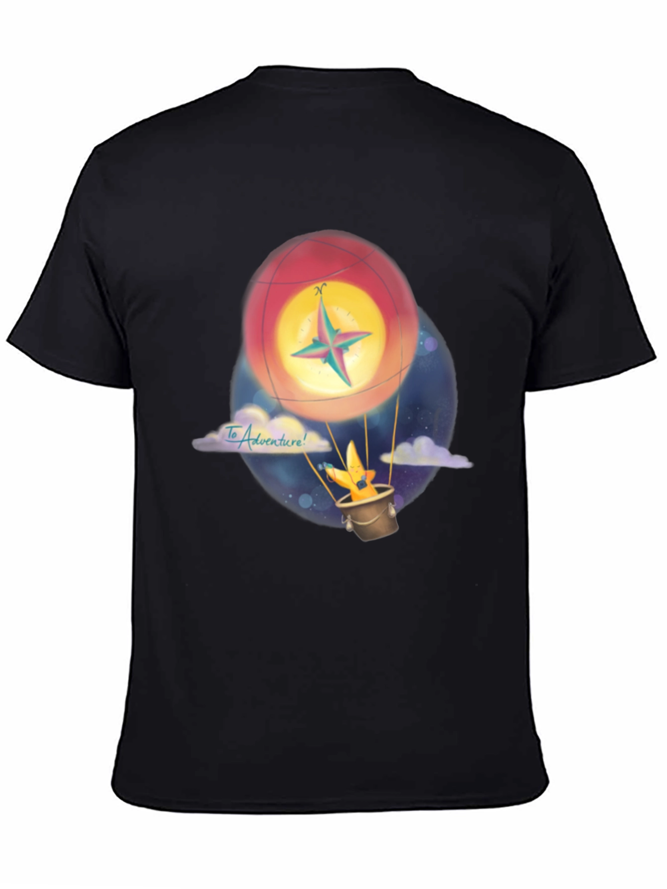 Adventure Hot Air Balloon Graphic Tee